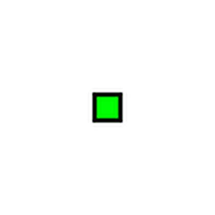 square dot - neon green preview